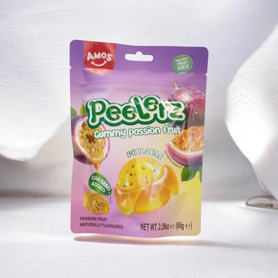 Amos-Peelerz gumené s príchuťou marakuje 65 g