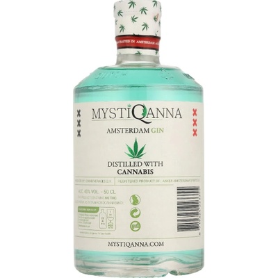 MystiQanna Gin 40% 0,5 l (holá láhev)