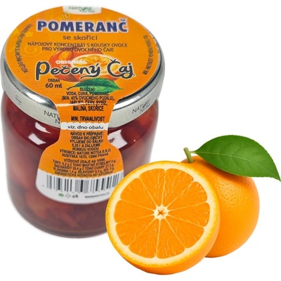 Nature NoTea Pečený čaj Pomaranč so škoricou 60 ml