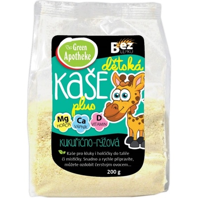 Green Apotheke Kaša Bio detská kukurično ryžová 200 g