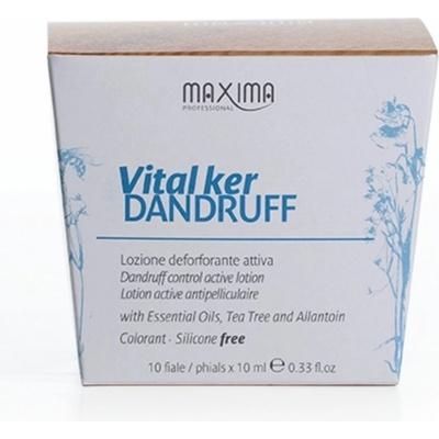 Maxima VitalKer Dandruff ampule proti lupům a šupinatění 10 x 10 ml