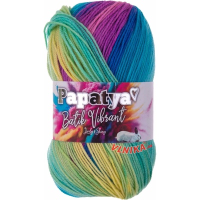 Kamgarn Příze Papatya Batik Vibrant Varianta: 10