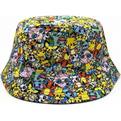Difuzed dětský letní klobouk Pokémoni motiv Sticker Bomb