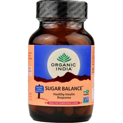 Organic India Organic Indie Sugar Balance 60 kapslí