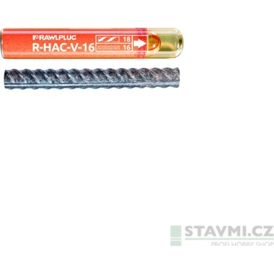 Koelner Kotva vinylesterová ampule zatloukací Rawlplug R-HAC Varianta: Chemická kotva 10mm – Sleviste.cz