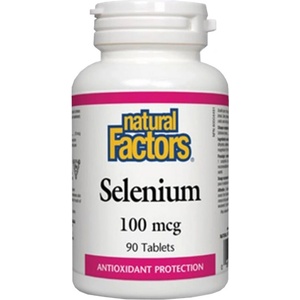 Natural Factors Selenium 100 mcg [90 Таблетки]