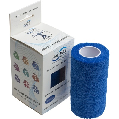 KineMAX Cohesive elast.samofix.10 cm x 4,5 m modré