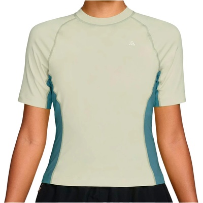 Nike Дамска тениска Nike Women's ACG Dri-Fit Wildsee Baselayer S/S Top Running shirt - Sea Glass / Mineral Slate / Summit White (916-7154-0212)