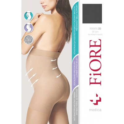 Fiore punčochy Mama 20 DEN M5208 Čierna