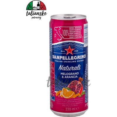 San Pellegrino Melograno arancia plech 330 ml