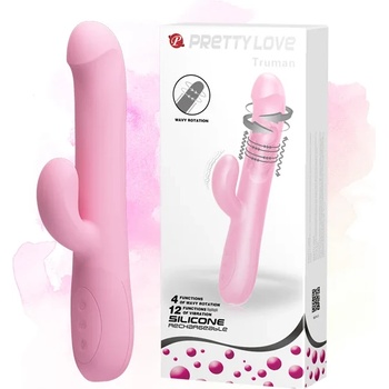 Image 1 of Вибратор с вълнообразни движения, 23, 8см. - Pretty Love Truman Truman Pink (DEBRA01171)