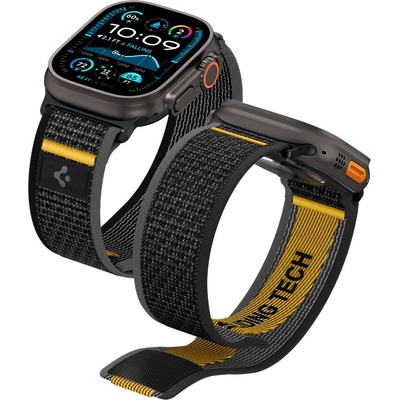 Spigen athlex air apple watch 6 / 7 / 8 / 9 / 10 / se / ultra 1 / 2 (44 / 45 / 46 / 49 mm) active black (8809971238649)