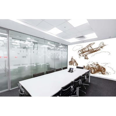 DIMEX ART Самозалепваща се флизелинова фототапета стари превозни средства 375 x 250 см