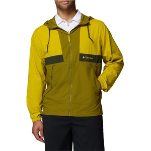 Columbia Мъжко ветрозащитно яке Columbia Spire Valley Hooded Windbreaker Windproof jacket - Antique Moss / Mossy Green / Greenscape (018-0320-0413)