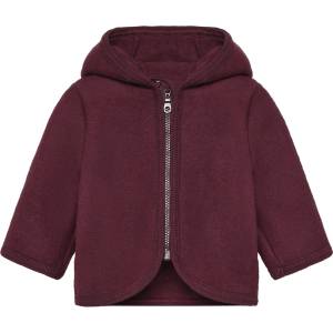 Huttelihut Детско вълнено яке Huttelihut Kid's Jacket Wool Fleece with Hood Merino jacket - Port Royale - размер 68 (EU) (703-6674-0613)