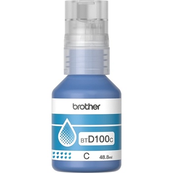 BROTHER BT-D100C Cyan Ink Bottle (BTD100C)