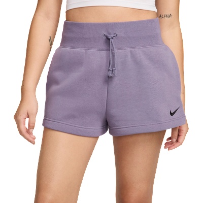 Nike Шорти Nike W NSW PHNX FLC HR SHORT Лилав Velikost M