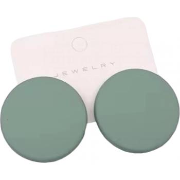 HARAHU Обеци li-30505 - Тъмно зелено kp30505 (li-30505)