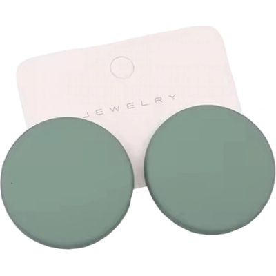 HARAHU Обеци li-30505 - Тъмно зелено kp30505 (li-30505)