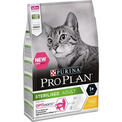 Pro Plan Adult Sterilised Delicate Digestion kuře 10 kg