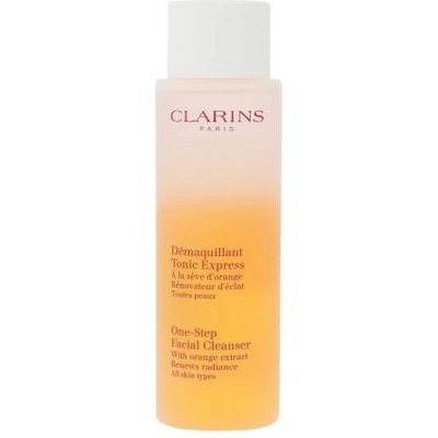 Clarins One Step двуфазно отстраняване на грим за всички типове кожа 200 ml
