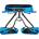 Mammut Сбруя - седалка Mammut Ophir 3 Slide 2.0 Harness Climbing harness - Glacier Blue / Sapphire (303-0721-0112)