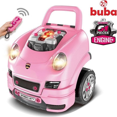 Buba Детски автомобил/игра Buba Motor Sport, 008-977 розов NEW023256 (NEW023256)
