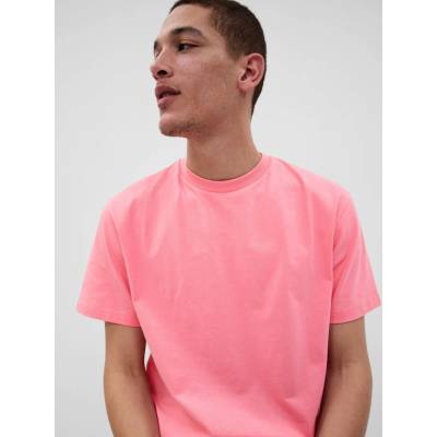 GAP Памучна тениска GAP GAP | Rozov | МЪЖЕ | XS