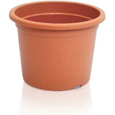 PROSPERPLAST Kvetináč PLASTICA 28, výška 21,2 cm, terakota v. 21,2 cm
