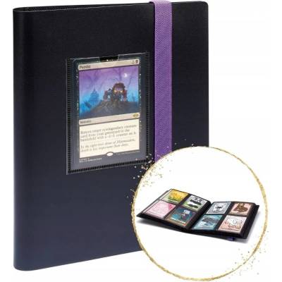 Leuchtturm TCG 4-Pocket Slim Small Black Album na 160 karet