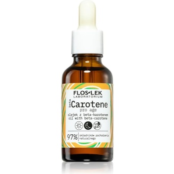 FLOSLEK Beta Carotene подхранващ маслен серум за стягане на кожата 30ml