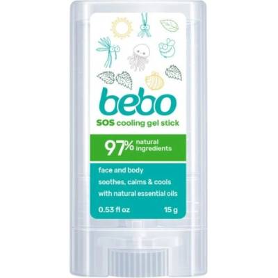 Bebo SOS охлаждащ гел-стик Bebo - 97% натурален, 15 g