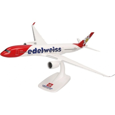 Herpa Airbus A350 941 Edelweiss 2000s Piz Bernina Švýcarsko 1:200