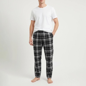 Gianvaglia Мъжки панталони за спане Gianvaglia многоцветни (751/black) Gianvaglia | Cheren Mnogotsveten | МЪЖЕ | XXL