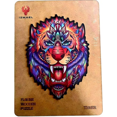 IZMAEL Dřevěné Tiger/M 107 dílků