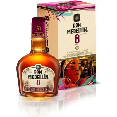 Ron Medellin Extra Añejo 8 Años 40% 0,7 l (karton)