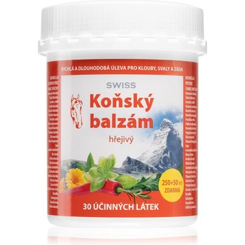 Swiss Horse balm Warm ароматен масажен балсам 300ml