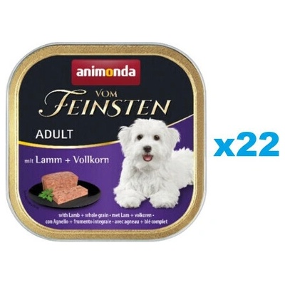 Animonda Vom Feinsten Adult Dog jahňacie a obilniny 22 x 150 g