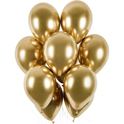 Godan Latexový balón Shiny 13 33cm zlatá