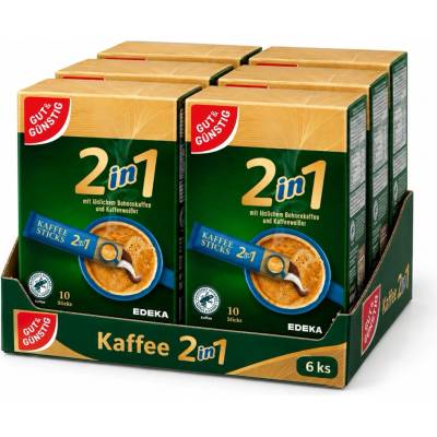 G&G Instantní káva 2v1 6 x 140 g
