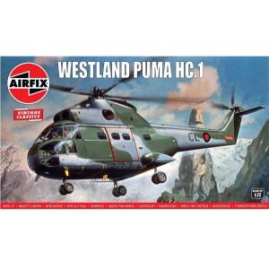 Airfix Classic Kit VINTAGE хеликоптер A03021V - Westland Puma HC. 1 (1: 72)
