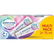 Sensodyne Kompletná ochrana + Whitening 2 x 75 ml