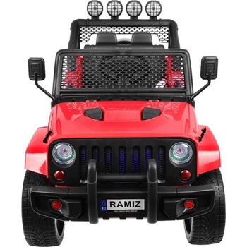 Mamido Elektrické autíčko Jeep Raptor 4x4 červená