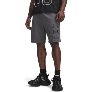 Under Armour Поларени къси панталони Under Armour Men's Fleece Jogger Shorts - Grey/Black