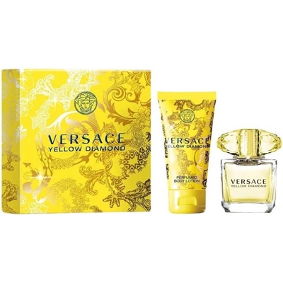 Versace Yellow Diamond Gift Set - EDT 90 ml + Body Lotion 100 ml за жени