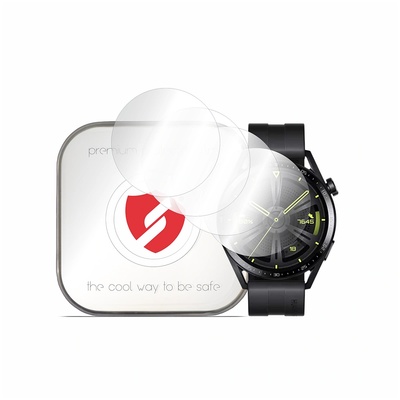 Протектор - самолекуващ [4 броя] за Huawei Watch GT 3 46 mm Premium сменяемо Протектор - Smart Protection Classic - Прозрачен