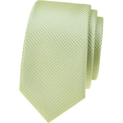 Avantgard Kravata SLIM LUX 571-81517 zelená/pistáciová
