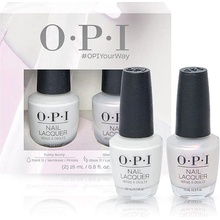 OPI Your Way Glazed n' Amused lak na nechty 15 ml + Funny Bunny lak na nechty 15 ml kozmetická sada
