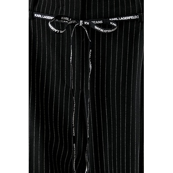 Karl Lagerfeld Jeans панталон дамски с вискоза (B3W10019)