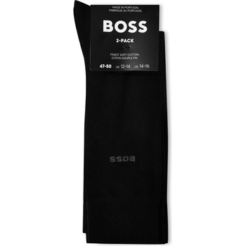 Image 1 of Boss Чорапи Boss Men's Cotton Crew Socks - Black 001
